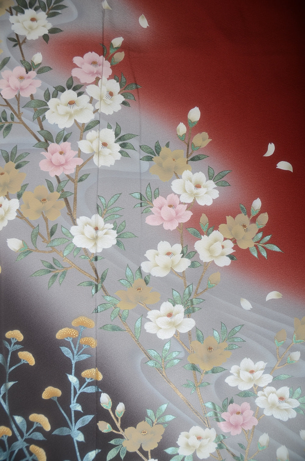 Long-sleeved kimono 6 items set / Furisode / FK#2-013