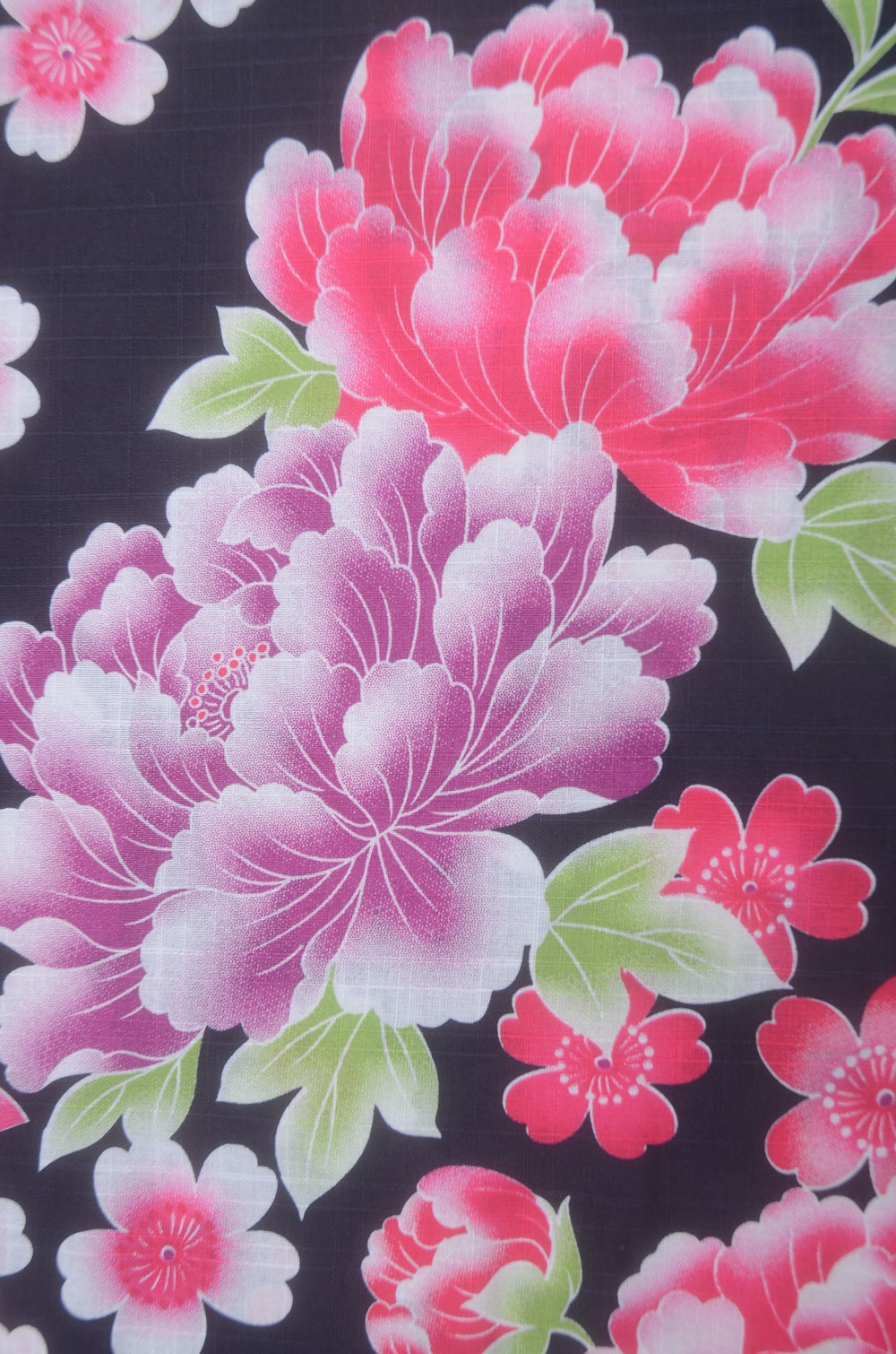 Girls yukata and obi belt set / GY #57 (5-6)