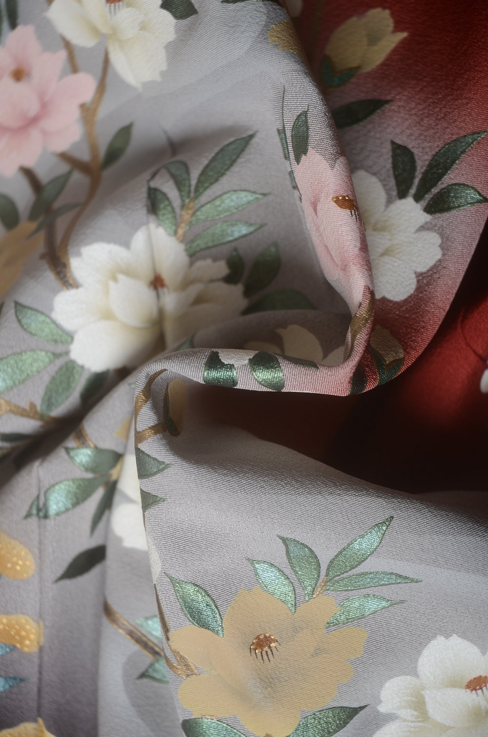 Long-sleeved kimono 6 items set / Furisode / FK#2-013