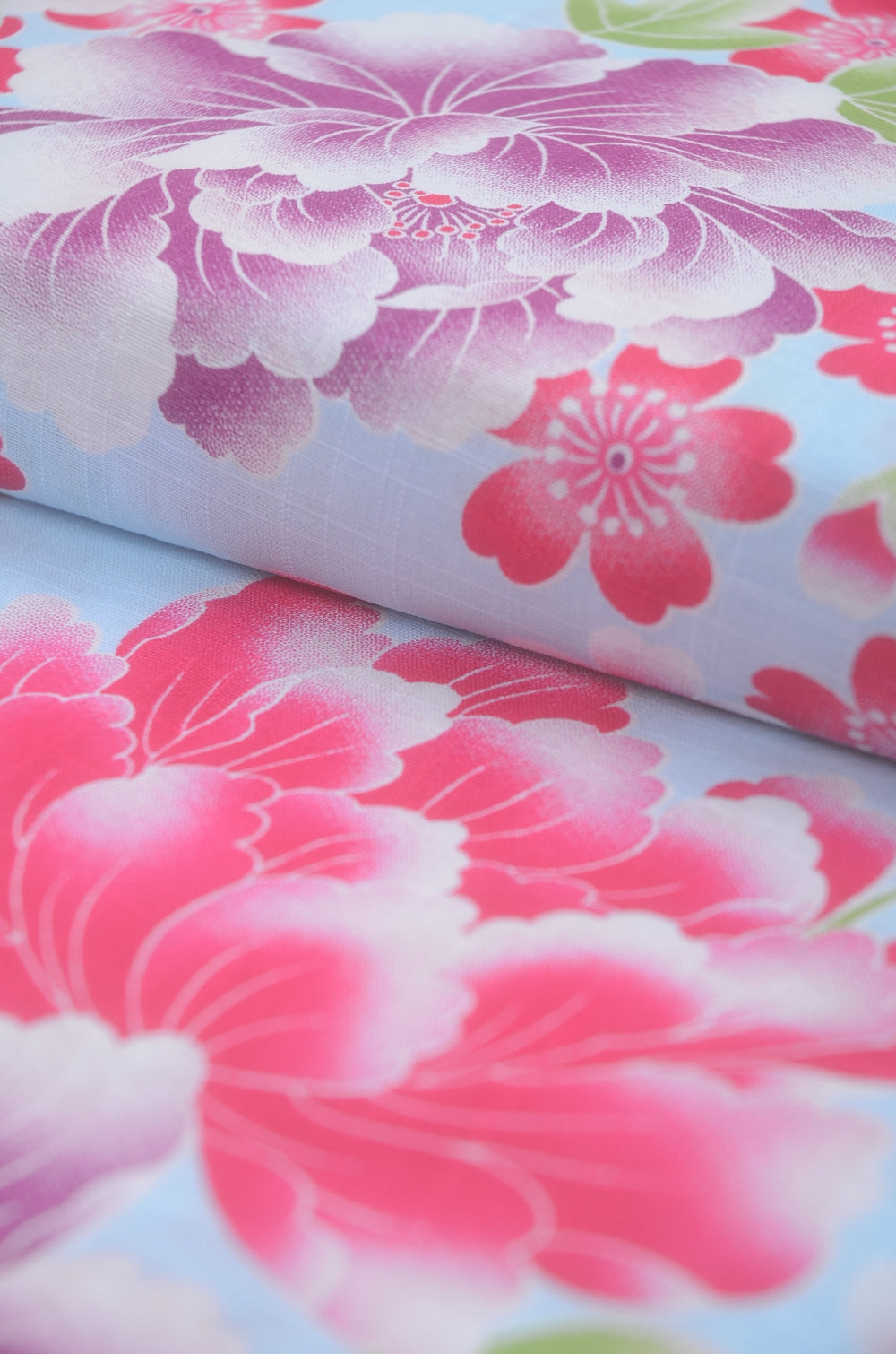 Girls yukata and obi belt set / GY #60 (5-6)