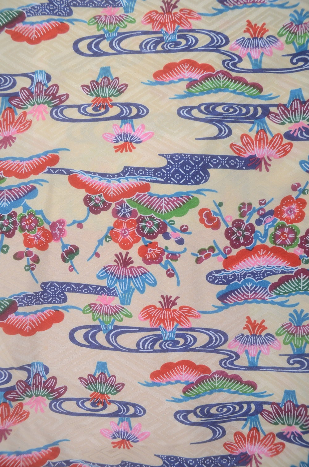 Long-sleeved kimono & hakama 5 items set / Furisode / FK#2-309