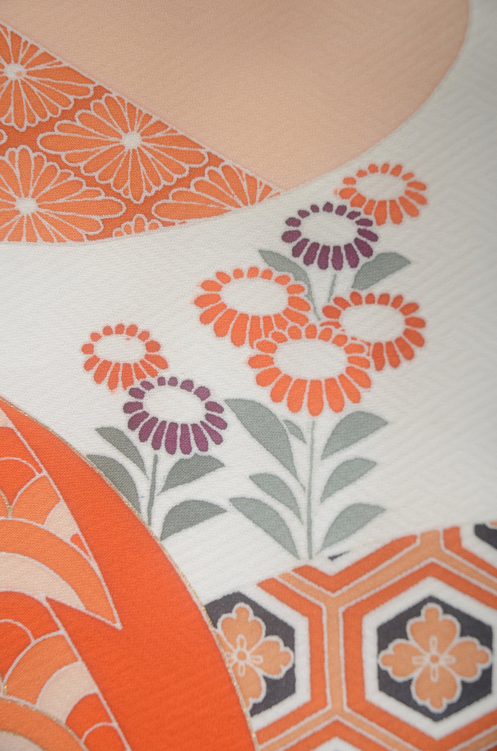 Long-sleeved kimono 6 items set / Furisode / FK#2-016