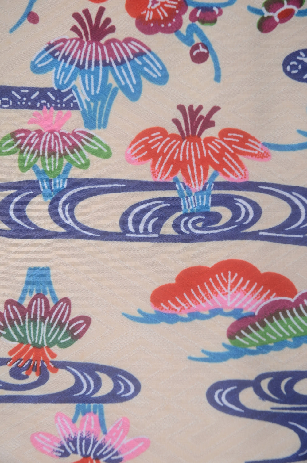 Long-sleeved kimono & hakama 5 items set / Furisode / FK#2-309