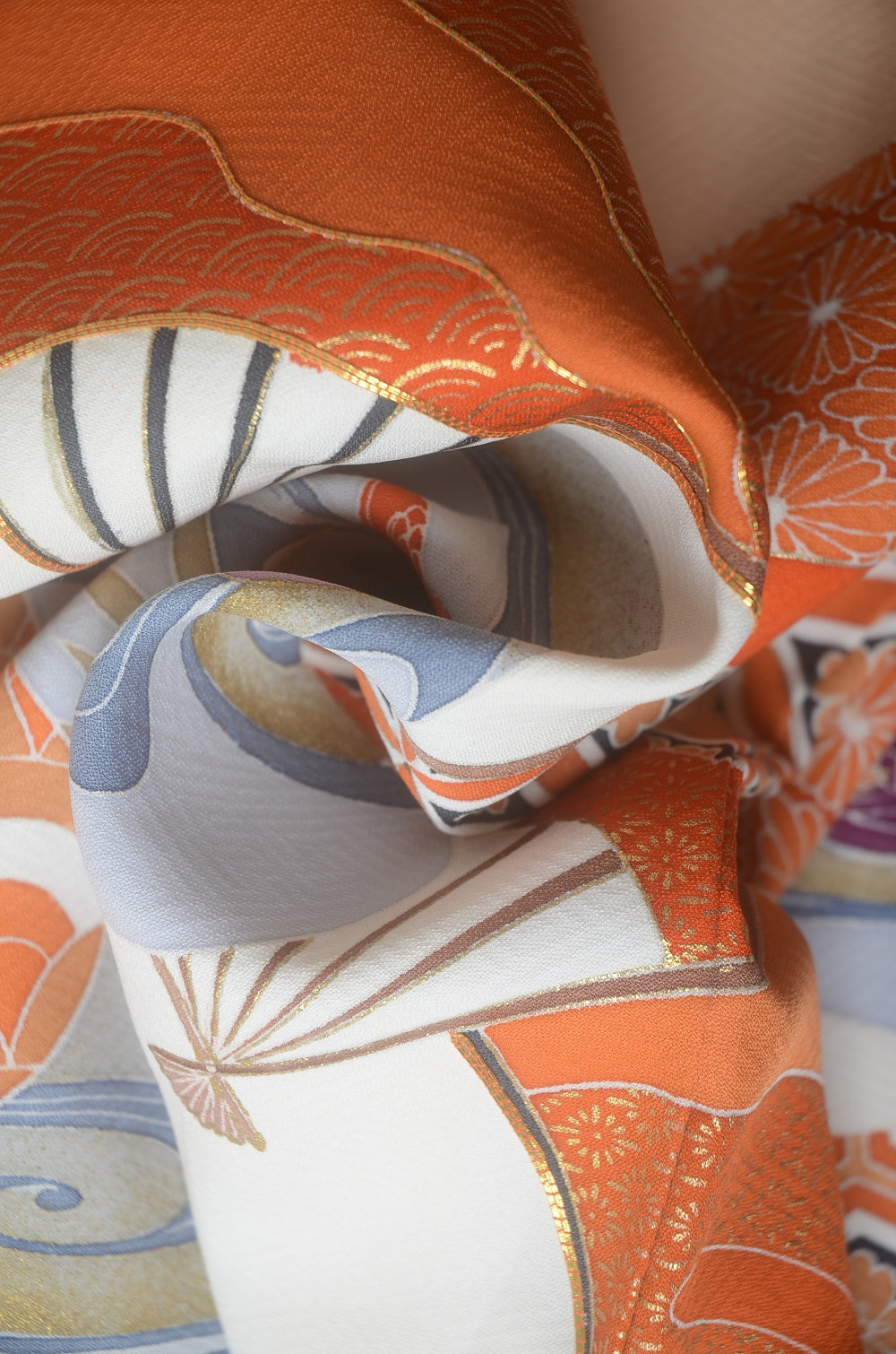 Long-sleeved kimono 6 items set / Furisode / FK#2-016