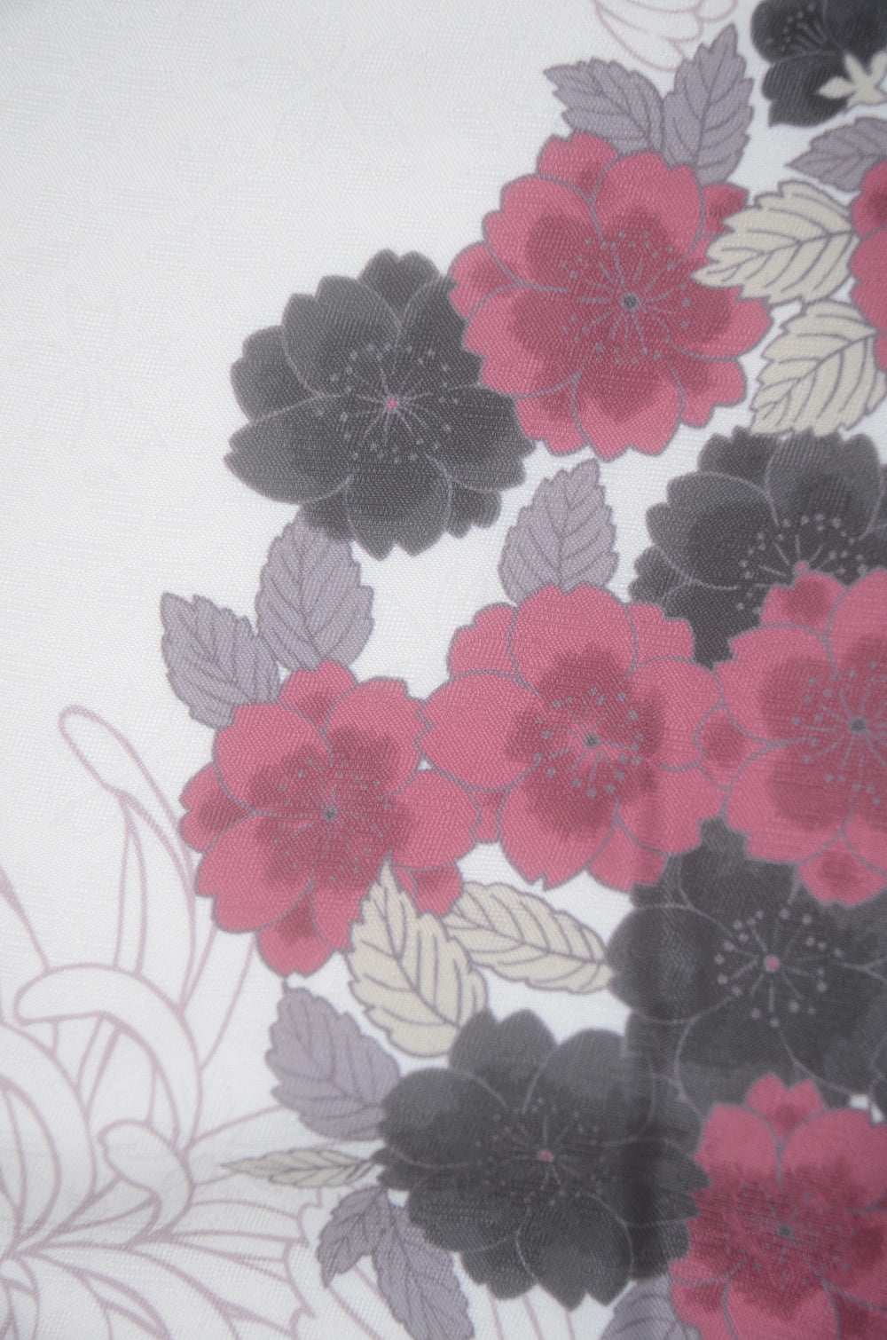 Long-sleeved kimono & hakama 5 items set / Furisode / FK#2-311