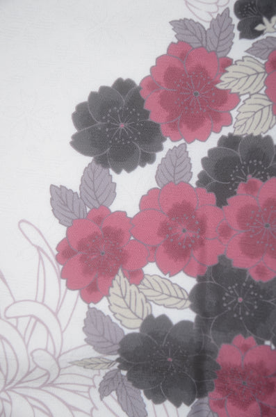 Long-sleeved kimono & hakama 5 items set / Furisode / FK#2-311