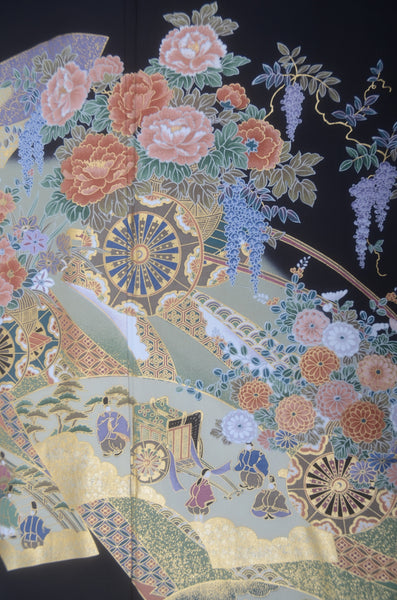 Japanese kimono 6 items set / BK#888