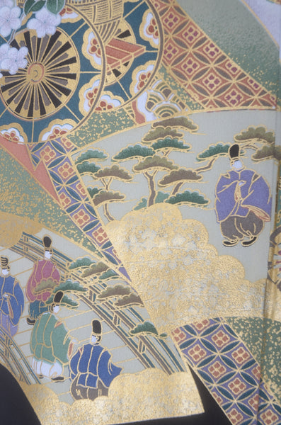 Japanese kimono 6 items set / BK#888