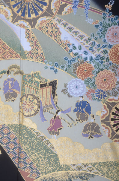 Japanese kimono 6 items set / BK#888