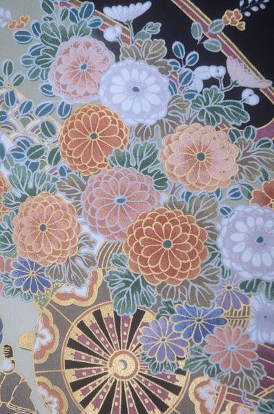 Japanese kimono 6 items set / BK#888