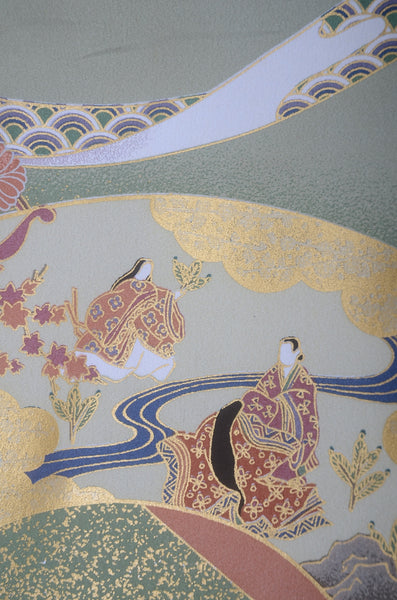 Japanese kimono 6 items set / BK#888