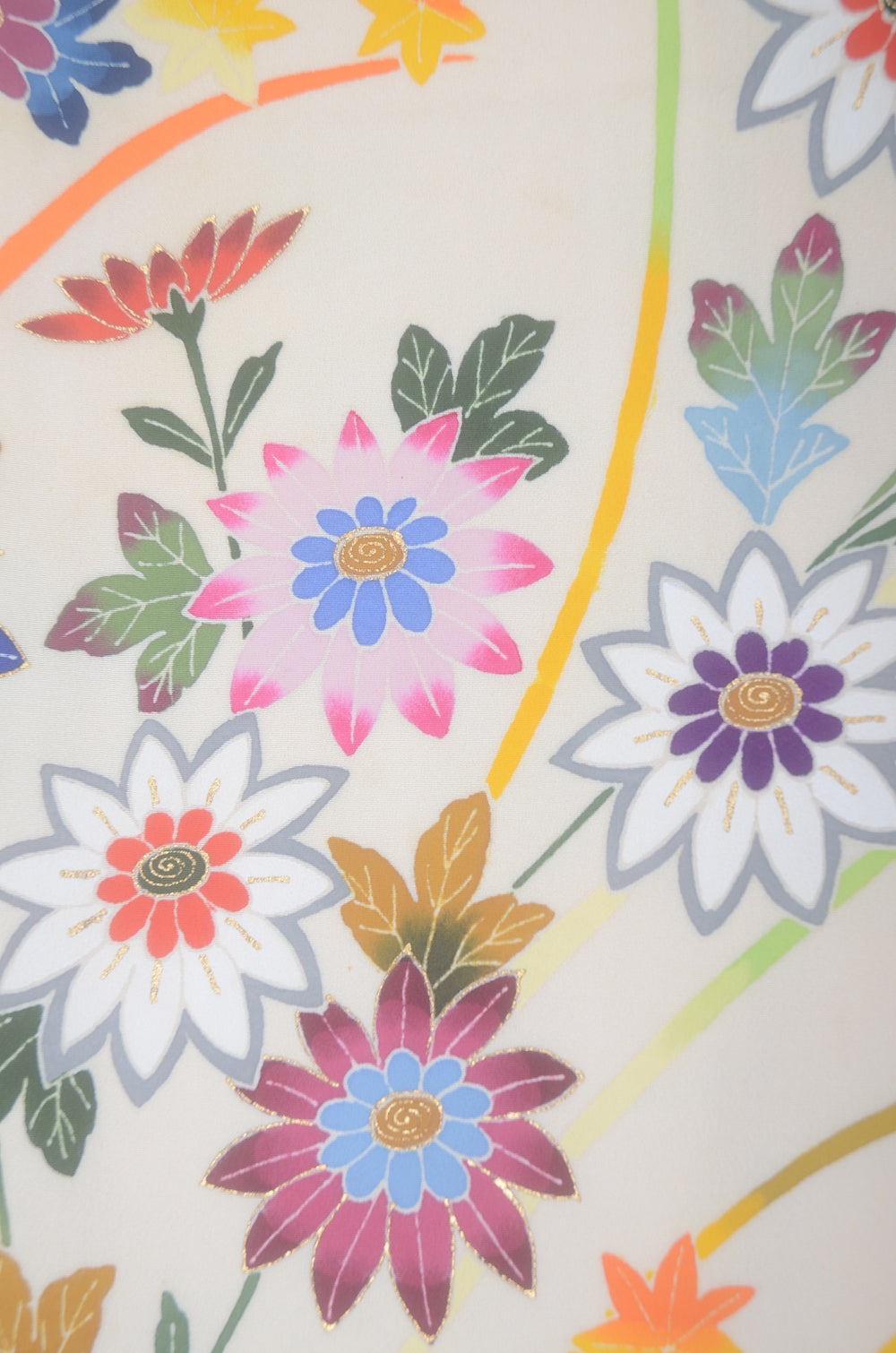 Long-sleeved kimono / Furisode / FK#2-078