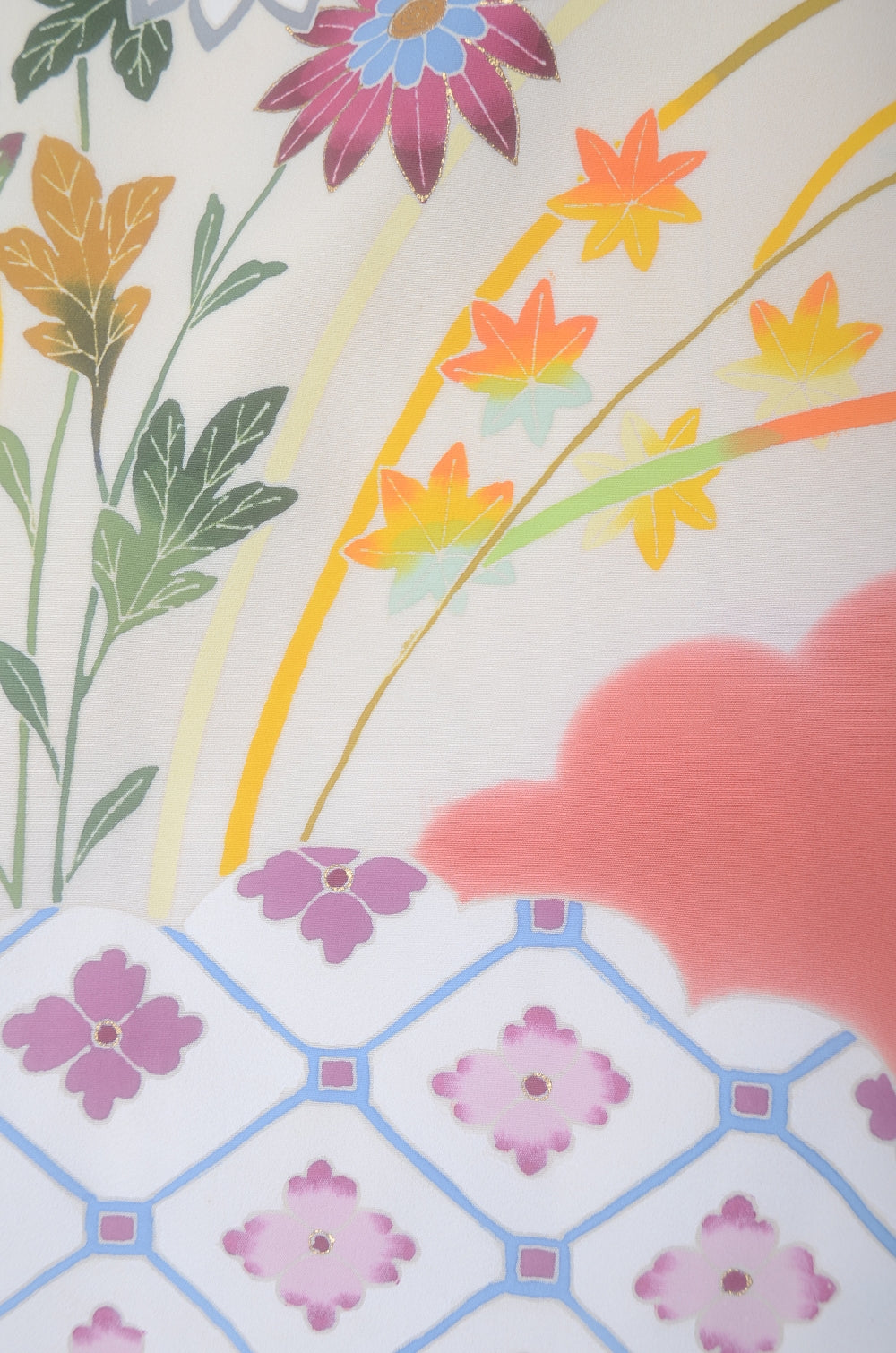 Long-sleeved kimono / Furisode / FK#2-078