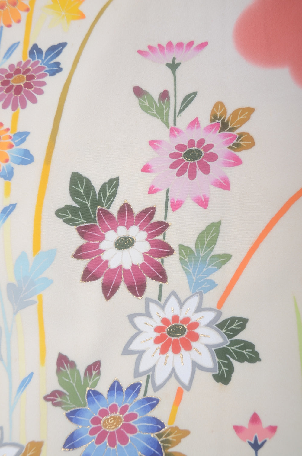 Long-sleeved kimono / Furisode / FK#2-078