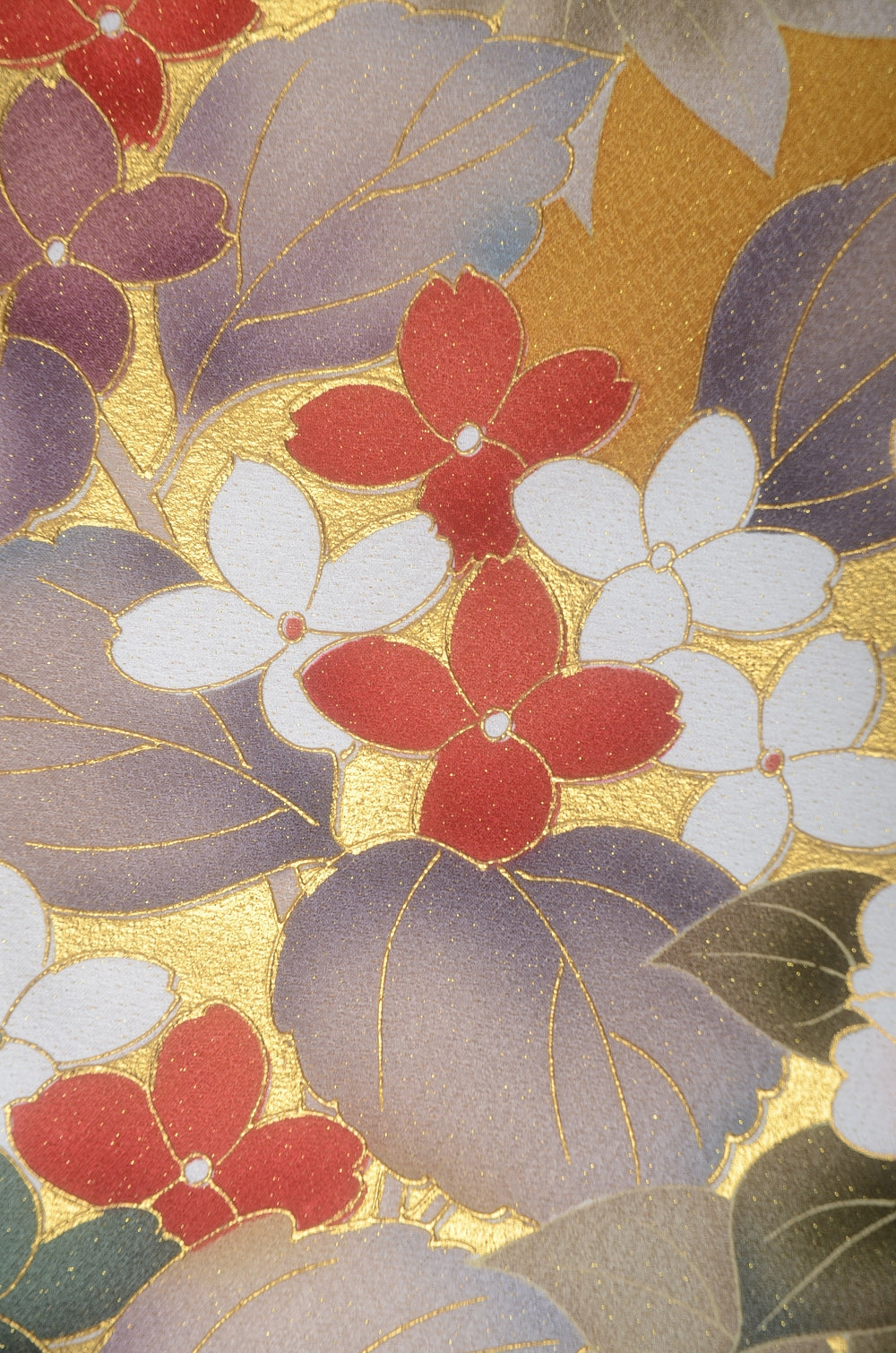 Long-sleeved kimono 6 items set / Furisode / FK#2-067