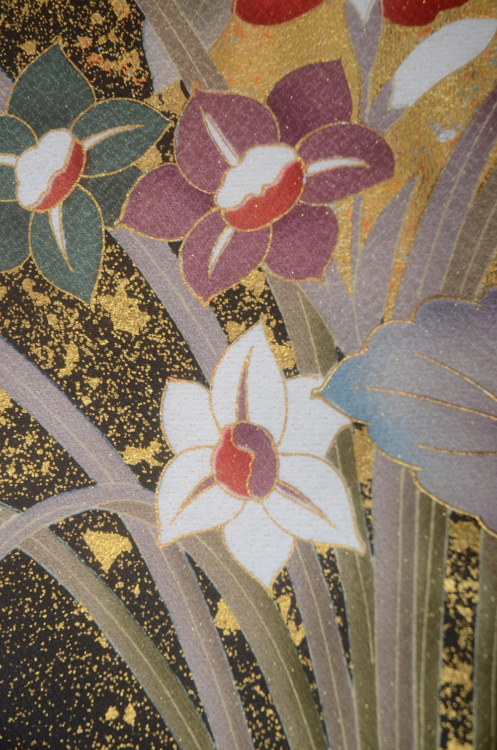 Long-sleeved kimono 6 items set / Furisode / FK#2-067