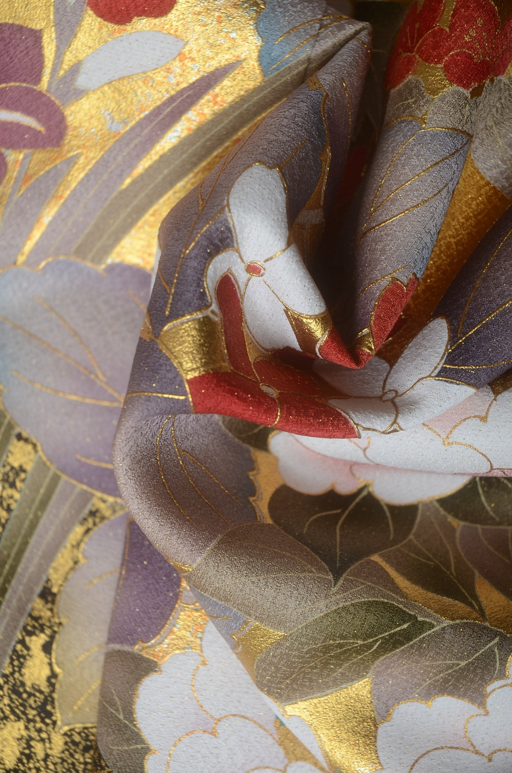 Long-sleeved kimono 6 items set / Furisode / FK#2-067