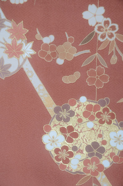 Japanese kimono 6 items set / TK #2-429