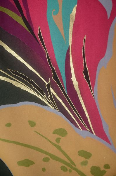 Long-sleeved kimono 6 items set / Furisode / FK#2-069