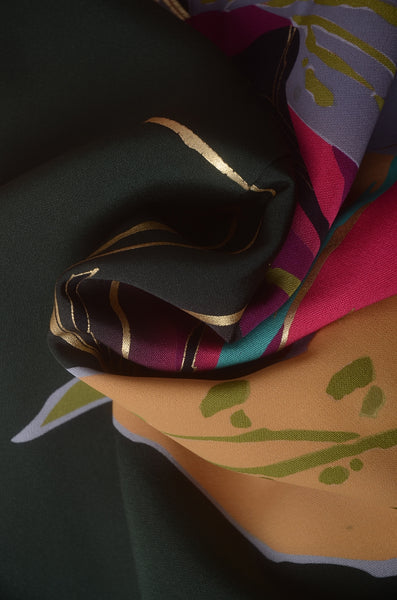 Long-sleeved kimono 6 items set / Furisode / FK#2-069