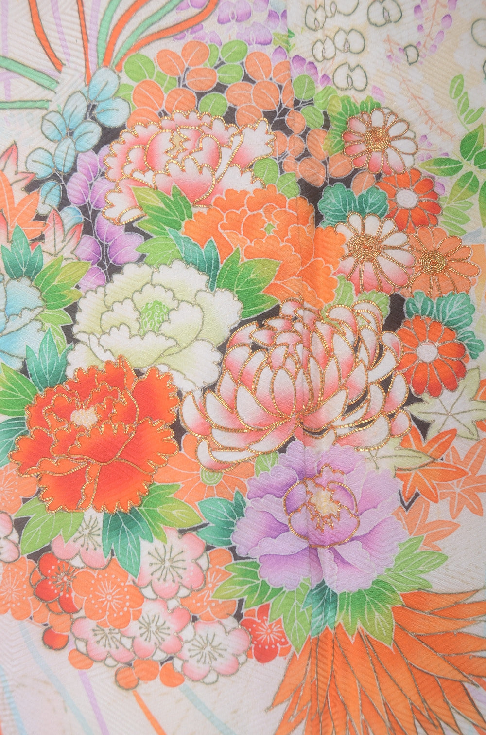 Long-sleeved kimono / Furisode / FK#2-090