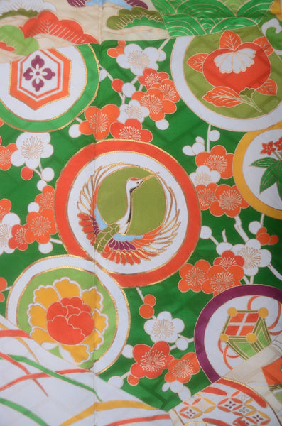 Long-sleeved kimono / Furisode / FK#2-095