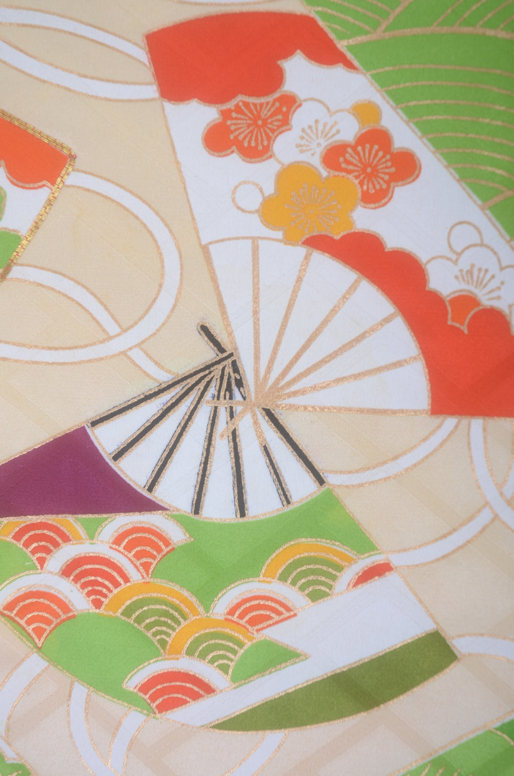 Long-sleeved kimono / Furisode / FK#2-095