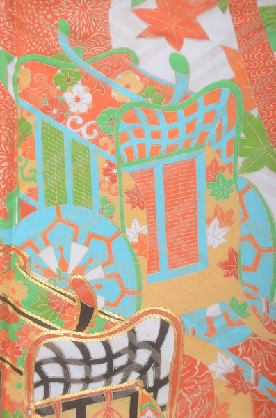 Long-sleeved kimono / Furisode / FK#2-097