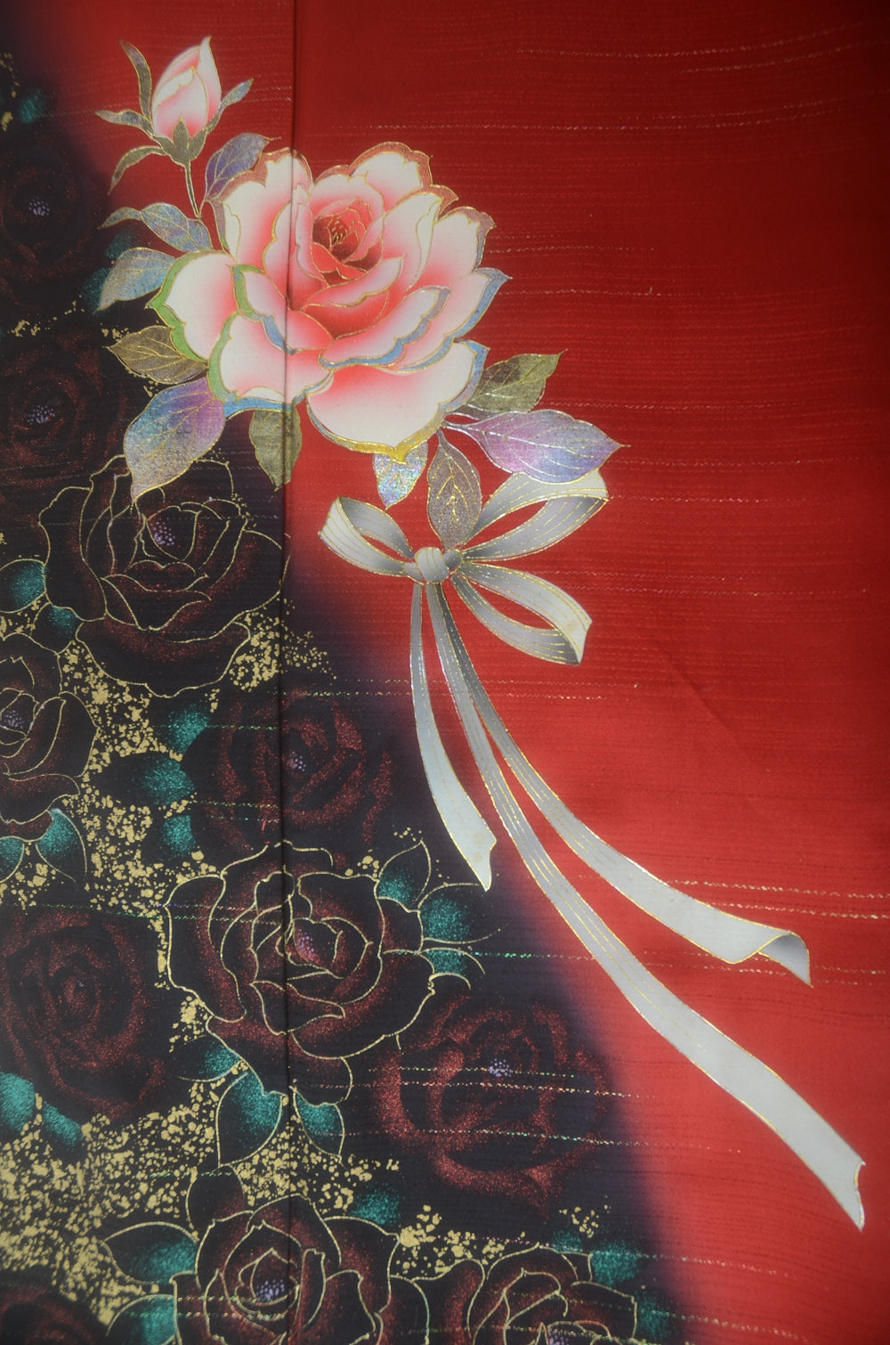 Long-sleeved kimono 6 items set / Furisode / FK#2-076