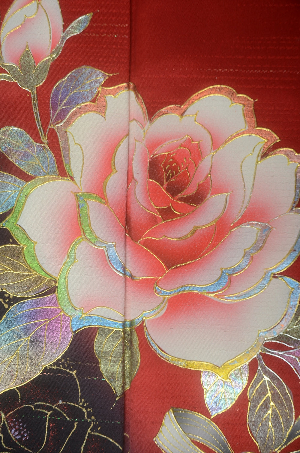 Long-sleeved kimono 6 items set / Furisode / FK#2-076