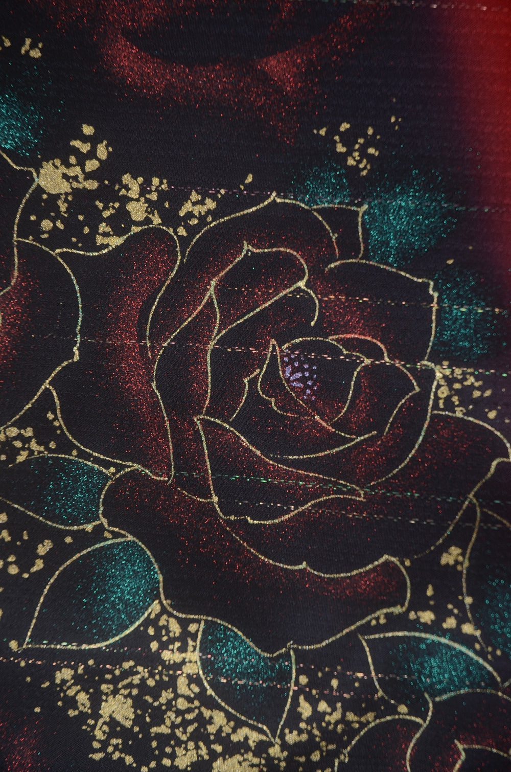 Long-sleeved kimono 6 items set / Furisode / FK#2-076