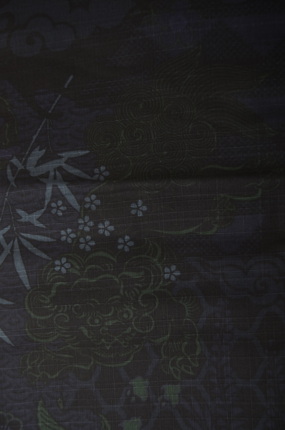 Men Yukata for indoor use / lion :YB1573-B-navy