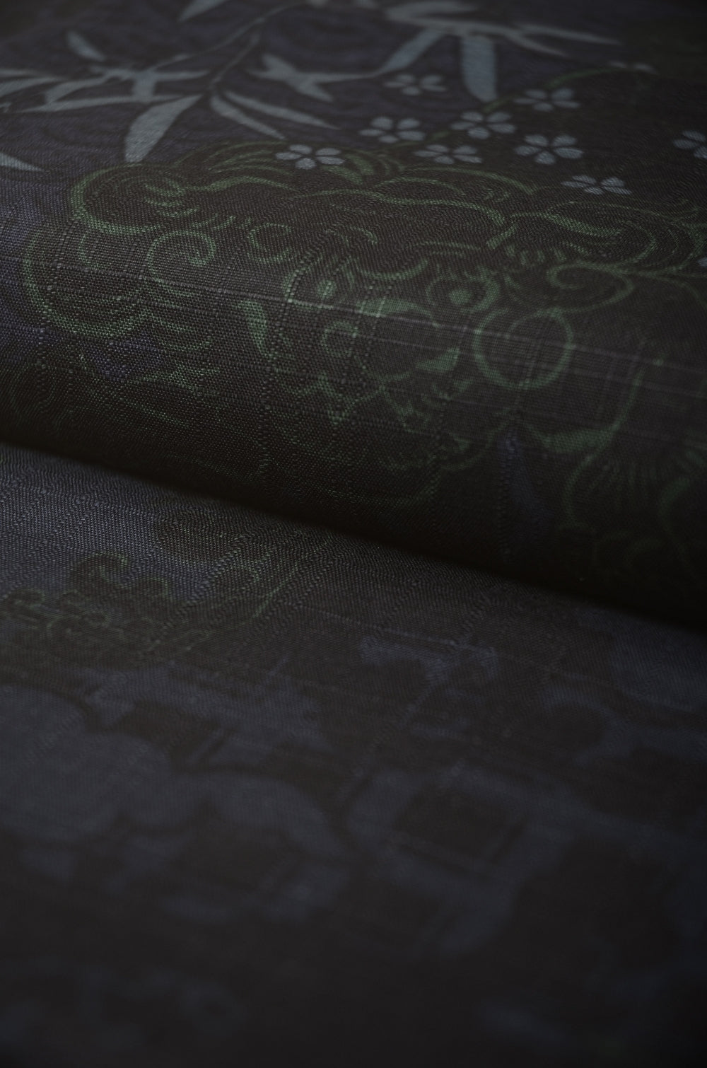 Men Yukata for indoor use / lion :YB1573-B-navy