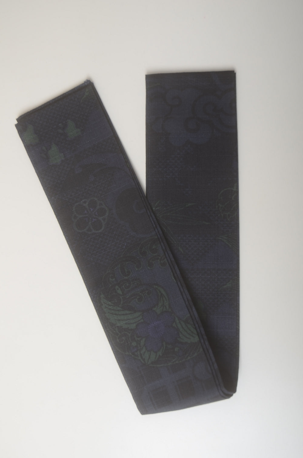 Men Yukata for indoor use / lion :YB1573-B-navy