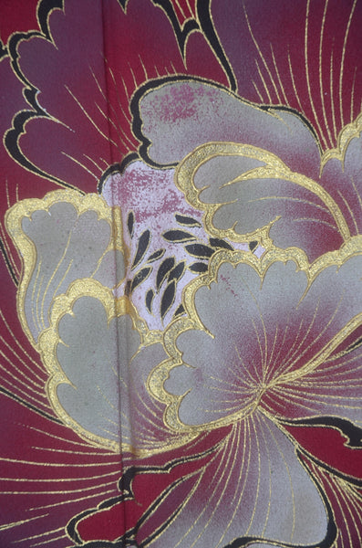 Long-sleeved kimono 6 items set / Furisode / FK#2-240