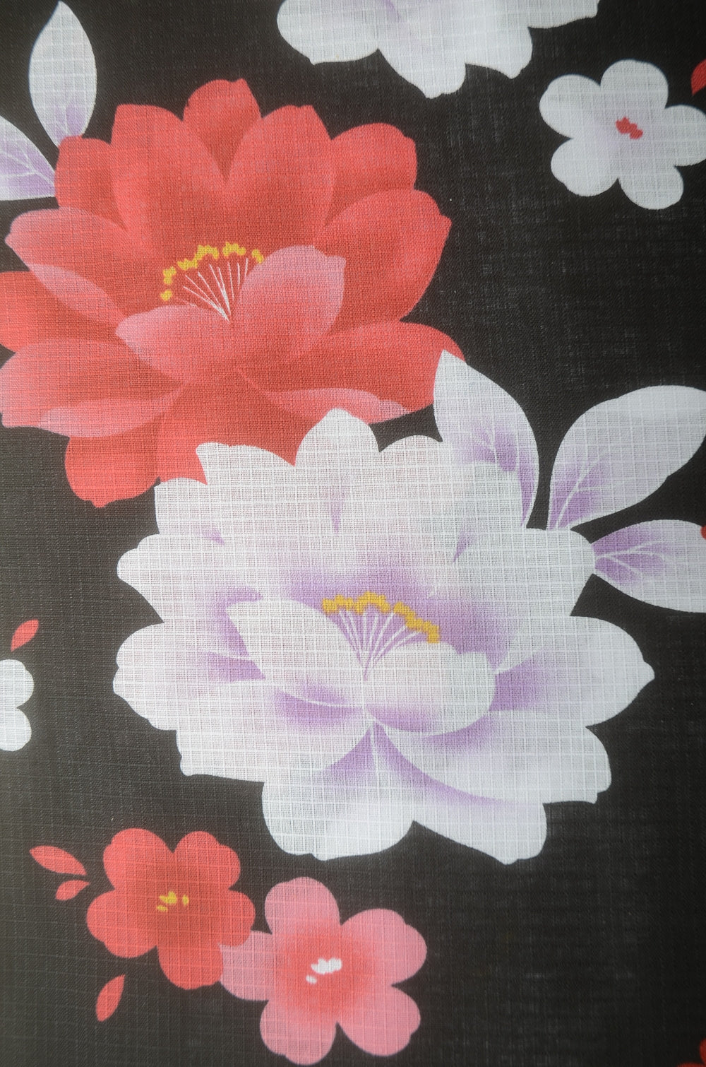 Girls yukata and obi belt set / GY #72 (13-14)