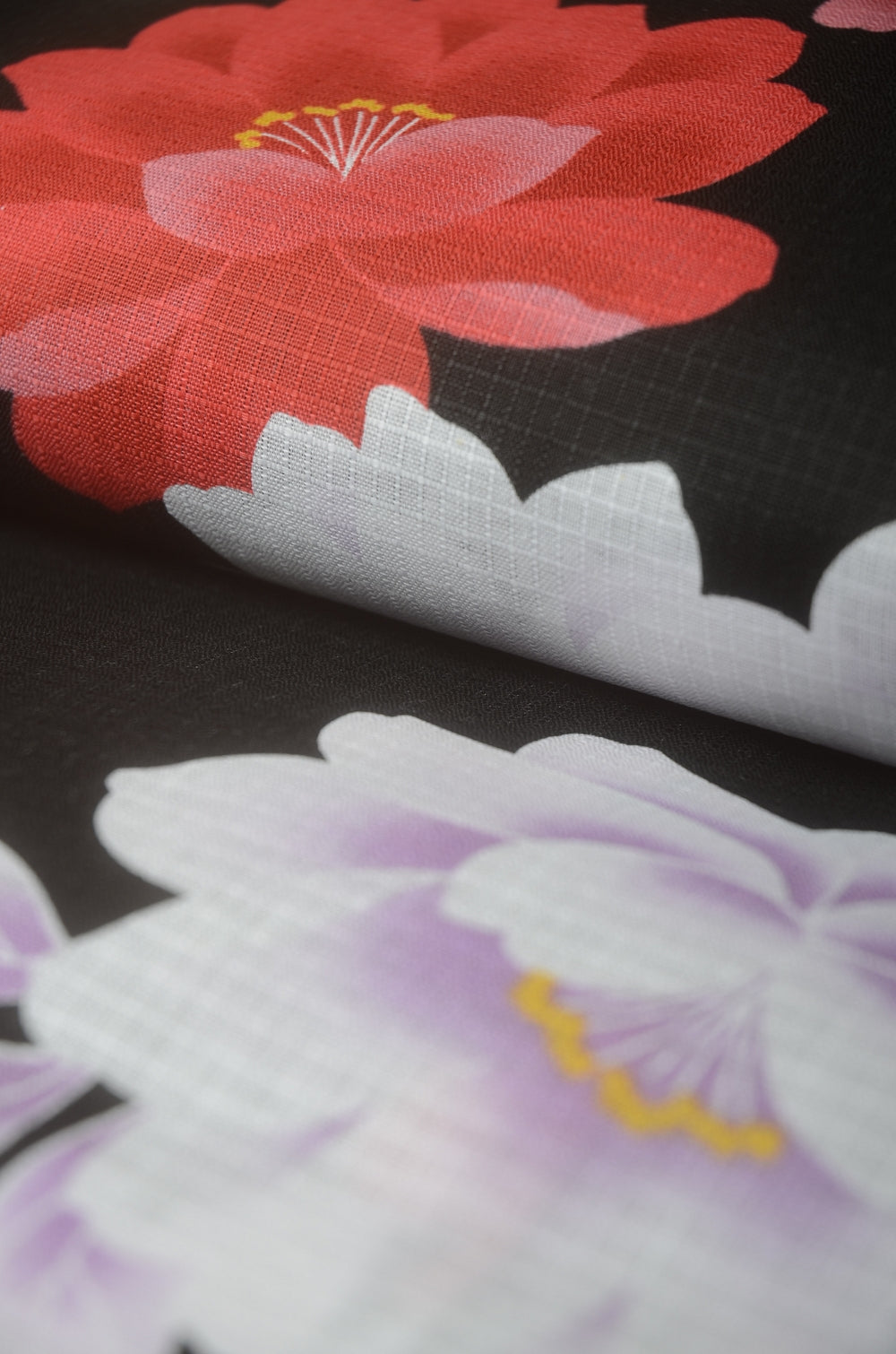 Girls yukata and obi belt set / GY #72 (9-10)