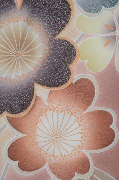 Long-sleeved kimono 6 items set / Furisode / FK#2-241