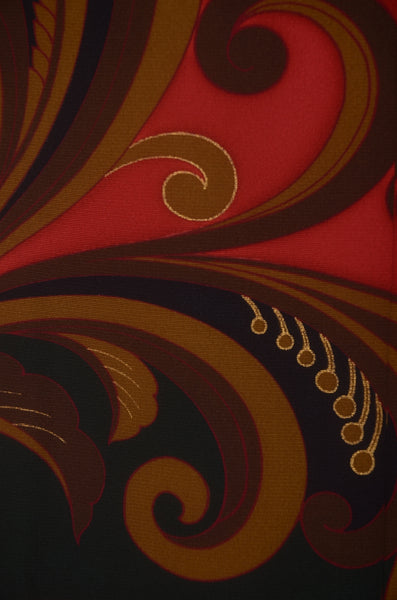 Long-sleeved kimono 6 items set / Furisode / FK#2-243