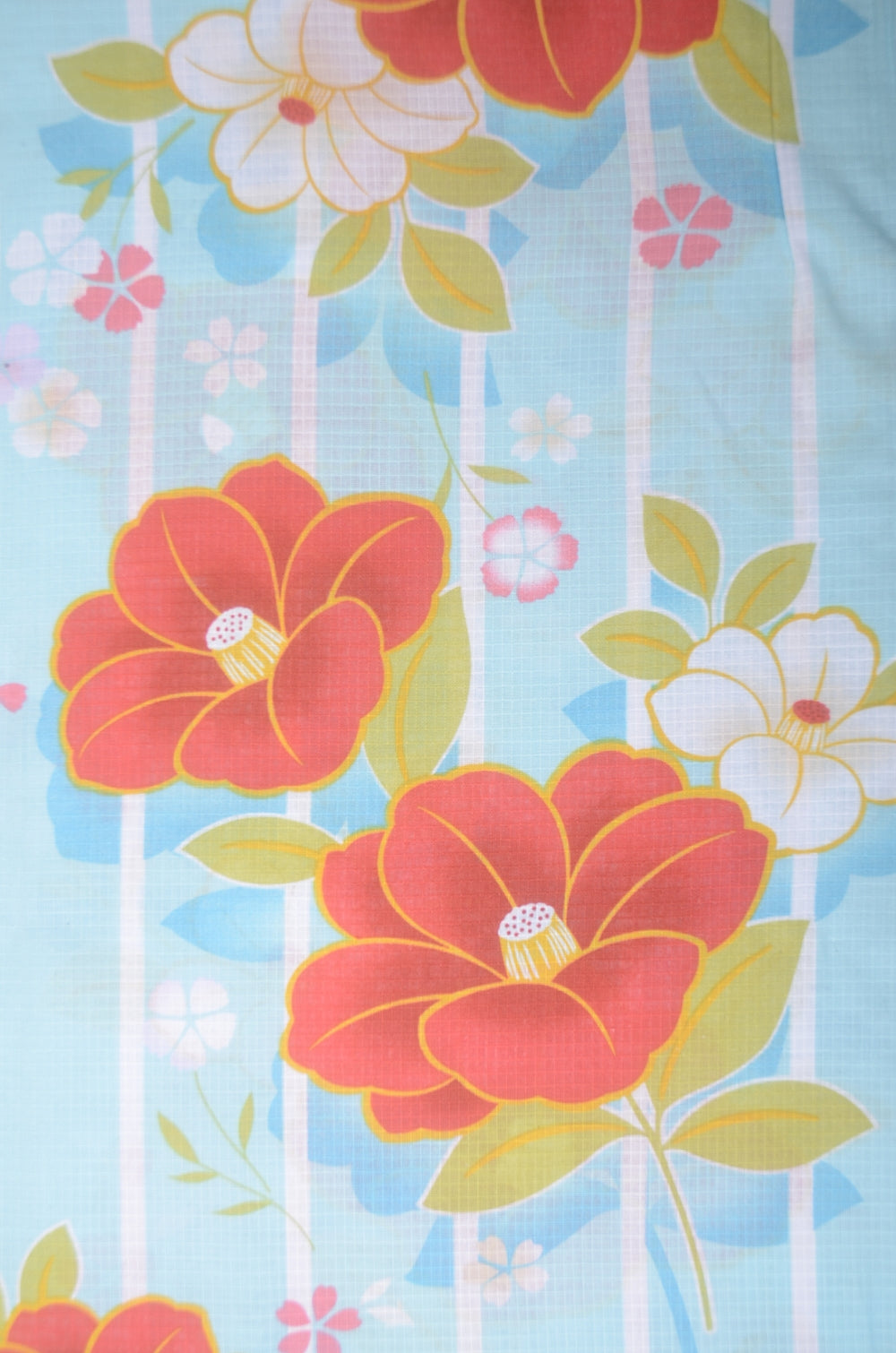 Girls yukata and obi belt set / GY #74 (13-14)