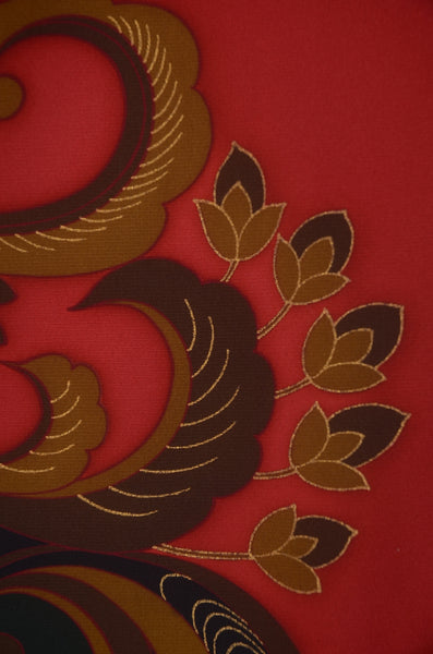 Long-sleeved kimono 6 items set / Furisode / FK#2-243