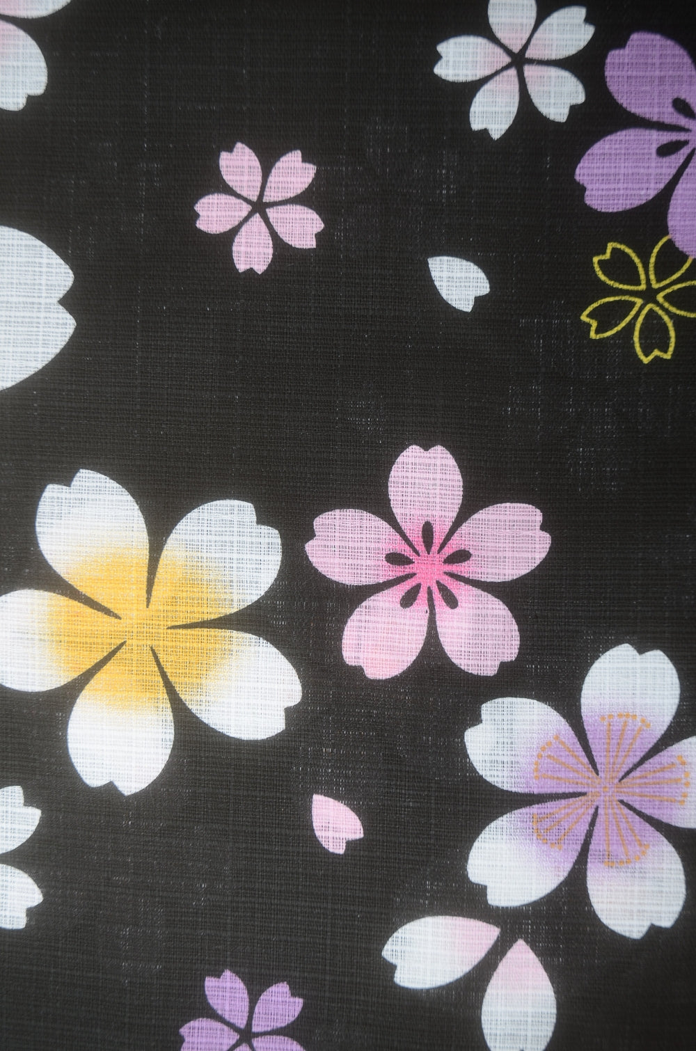 Girls yukata and obi belt set / GY #75 (11-12)