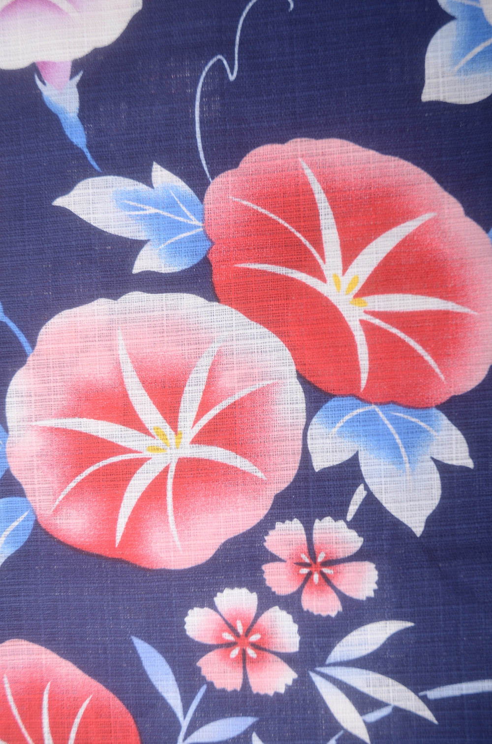 Girls yukata and obi belt set / GY #76 (9-10)