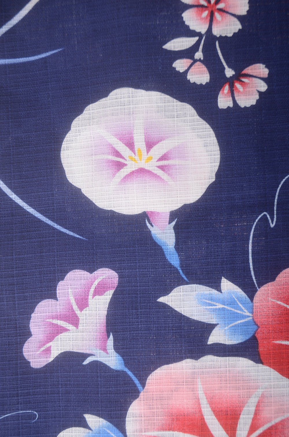 Girls yukata and obi belt set / GY #76 (13-14)