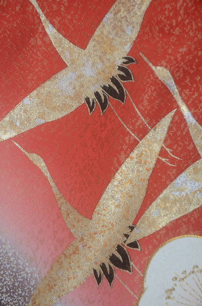 Long-sleeved kimono 6 items set / Furisode / FK#2-245