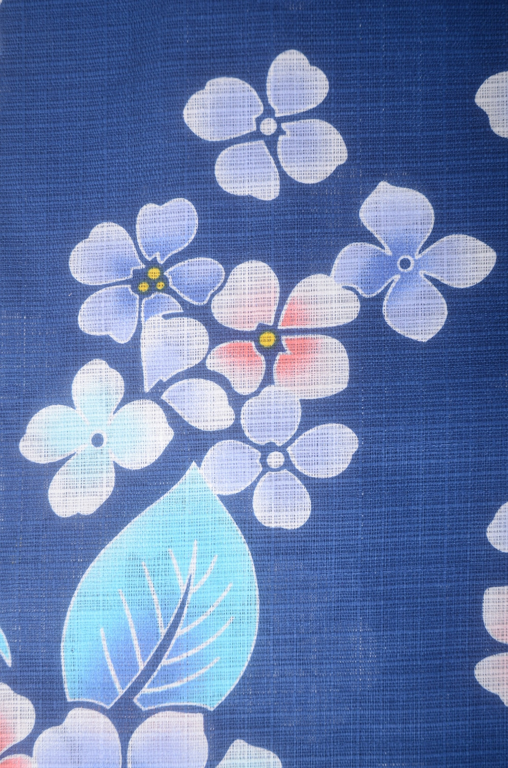 Girls yukata and obi belt set / GY #77 (9-10)