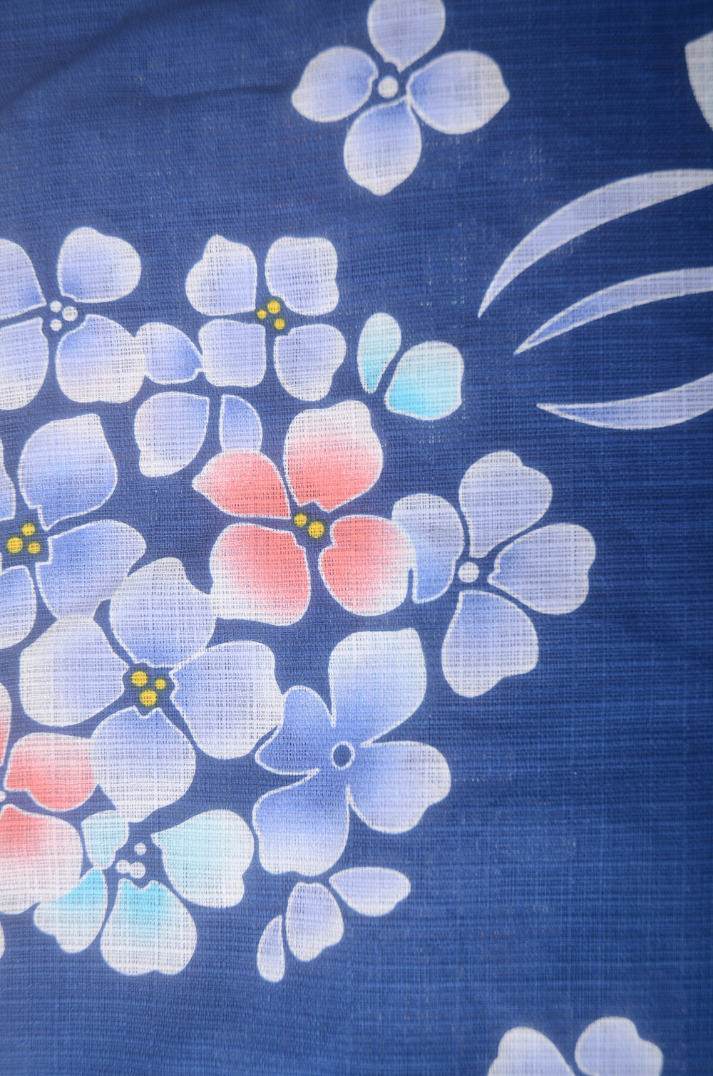 Girls yukata and obi belt set / GY #77 (9-10)