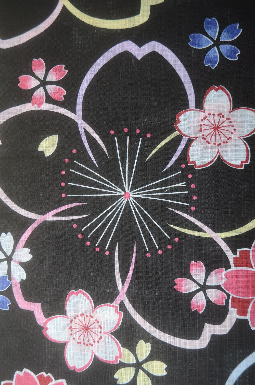 Girls yukata and obi belt set / GY #79 (11-12)