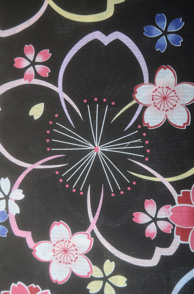 Girls yukata and obi belt set / GY #79 (11-12)