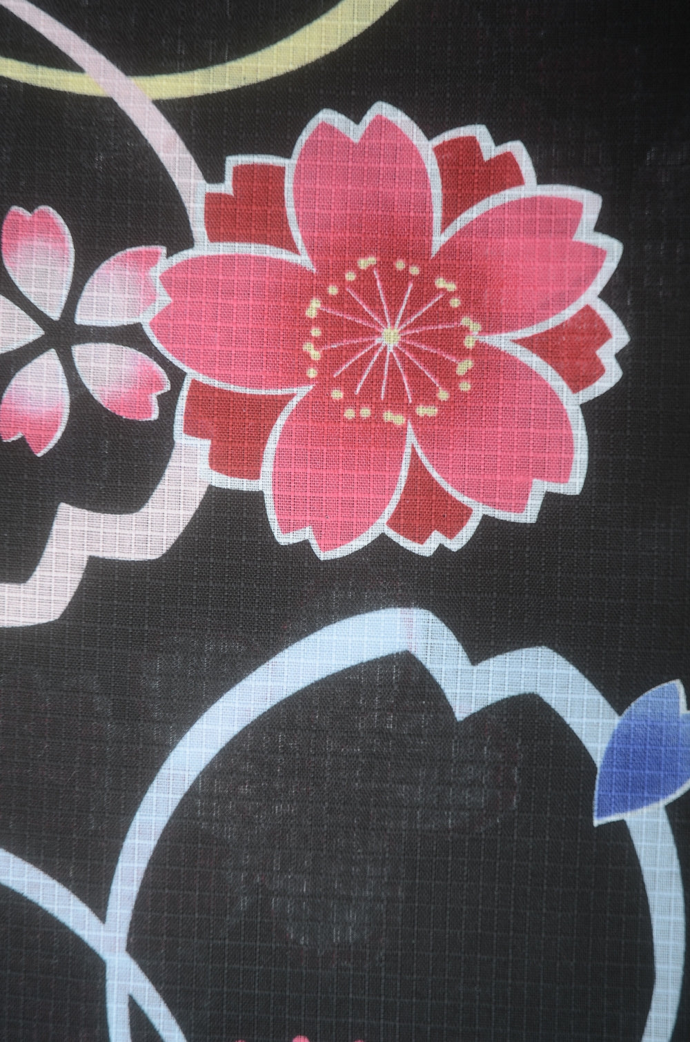 Girls yukata and obi belt set / GY #79 (11-12)